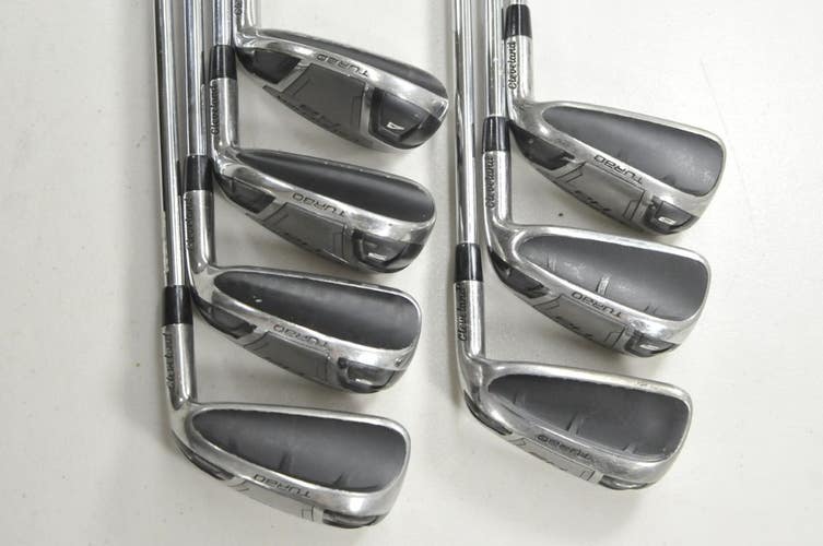 Cleveland Launcher HB Turbo 4-PW Iron Set Regular Flex RH DG R300 Steel # 213700