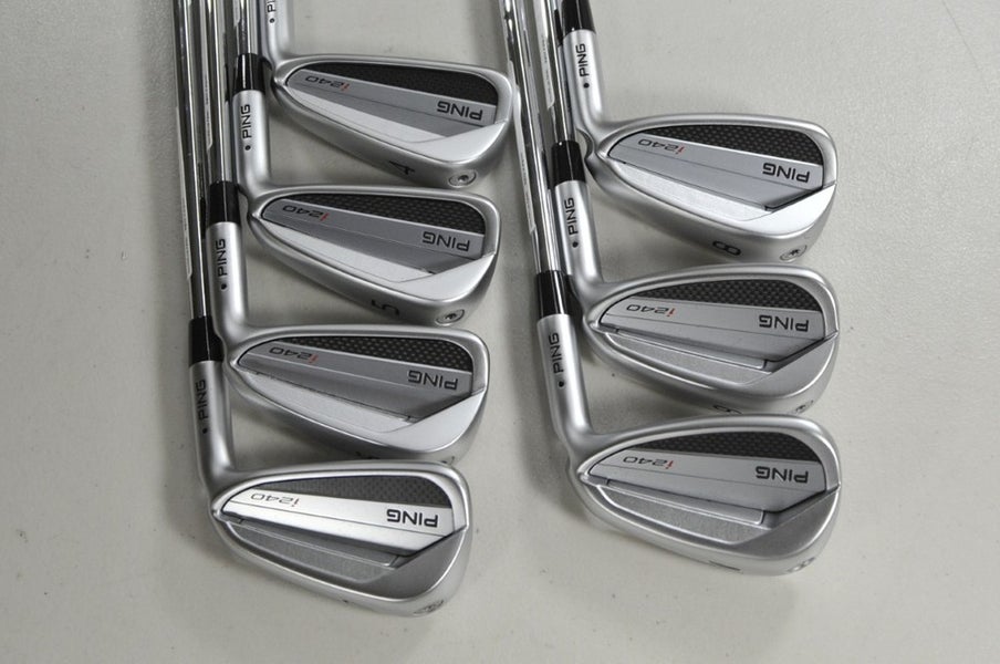 Ping i240 4-W Iron Set X-Stiff Flex Black Dot RH NS Pro Modus3 Steel # 213711