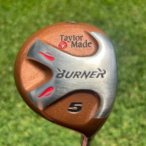 TaylorMade Burner 5 Wood Right Hand Fairway Wood R-80 Plus Bubble Shaft 42.5"
