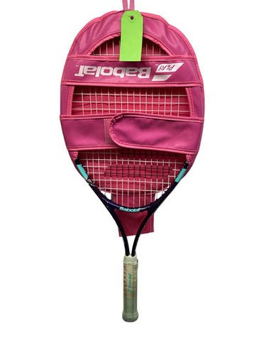 Used Babolat B FLY 25 Girls Tennis Racquet Navy Blue 25" 11347-S000267471