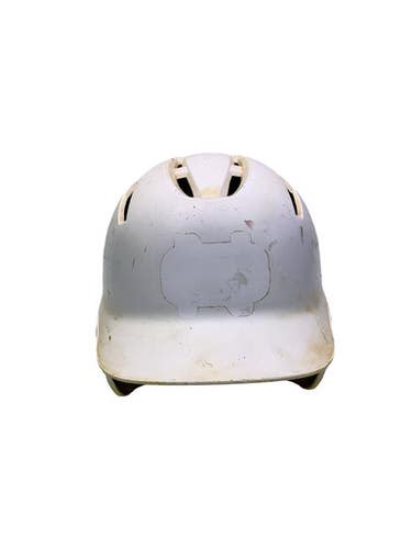Used Demarini 7 1/8 - 7 1/4 Batting Helmet No Mask White L/XL 11347-S000267467
