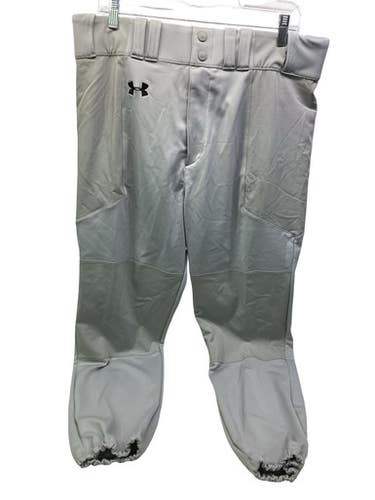 Used Under Armour UNDER ARMOUR BASEBALL PANTS BB/SB Pant Mens Grey XL 11347-S000267443