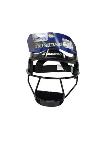 Used Champion Sports SB FIELDERS MASK BB/SB Fielders Mask Black One Size 11347-S000267393