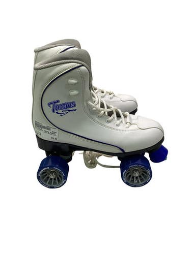 Used RollerDerby TACOMA WOMENS SKATES Senior Roller Quad Skates White Senior 8 11347-S000267377