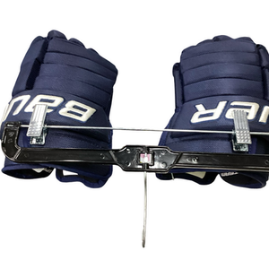 Used Bauer PRO TEAM 375 Senior Gloves Navy Blue 13" 11613-S000180574
