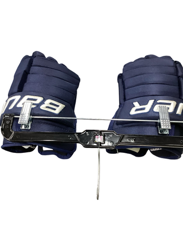 Used Bauer PRO TEAM 375 Senior Gloves Navy Blue 13" 11613-S000180574
