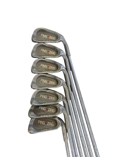 Used Ping ZING RED DOT Mens Iron Set RH 3I-PW 11850-S000024105
