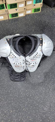 Used Schutt Y FLEX FB Shoulder Pads Grey XL 11497-S000157111