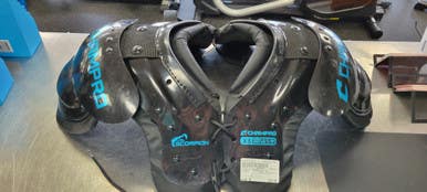 Used Champro SCORPION XS FB Shoulder Pads Black XS 11497-S000157092