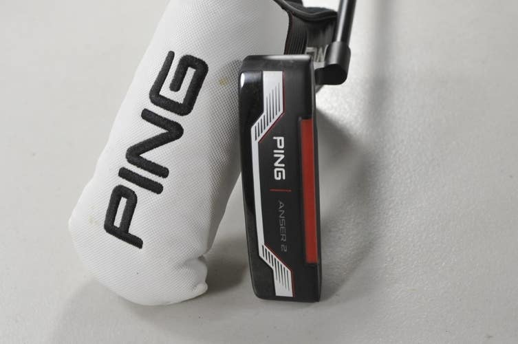 LEFT HANDED Ping Anser 2 2021 34" Putter Steel with Headcover  # 215896