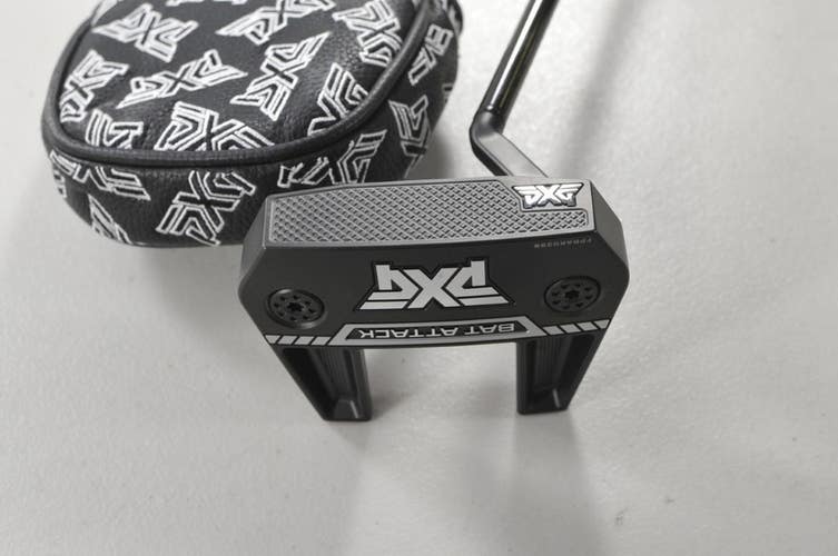 PXG Bat Attack ZT Zero Torque 34" Putter Right Steel with Headcover # 215911