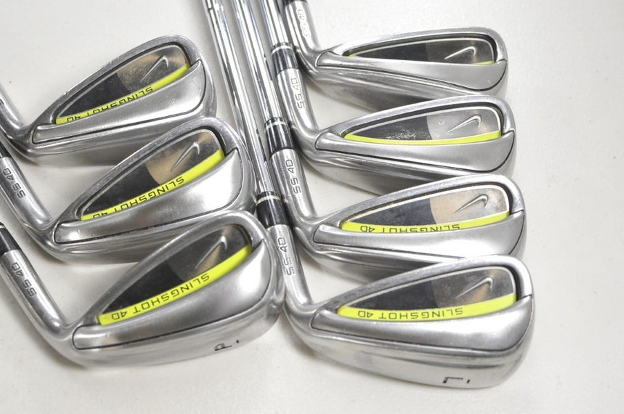 Nike Slingshot 4D 4-PW Iron Set X-Stiff Flex Right DG X100 Steel # 214593