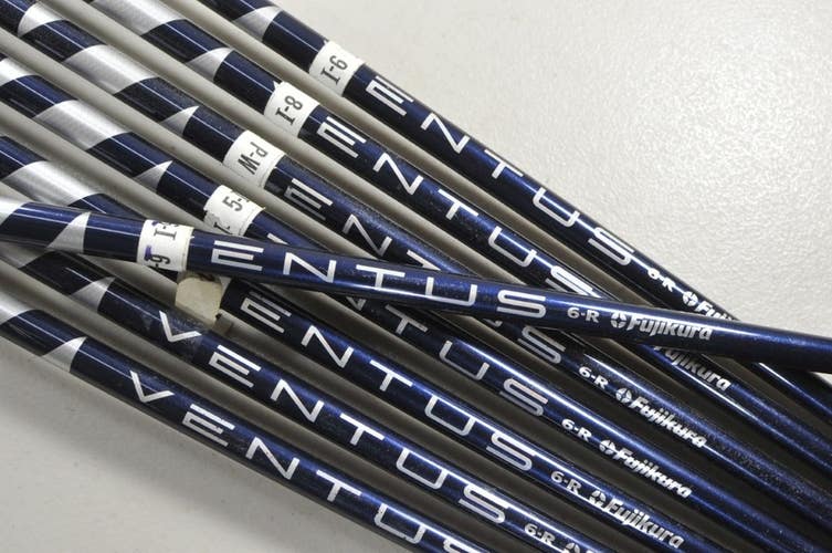 Fujikura Ventus Blue 6 Regular Flex 8pc Iron Shaft Set 4-PW,AW .355 Tip # 215149