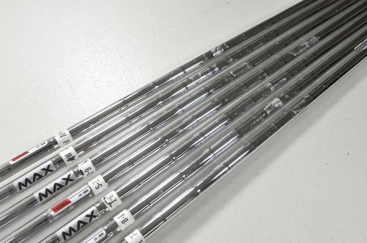 KBS MAX 85g Regular Flex 7pc Iron Shaft Set 5-PW,AW Steel .370 Tip  # 215253