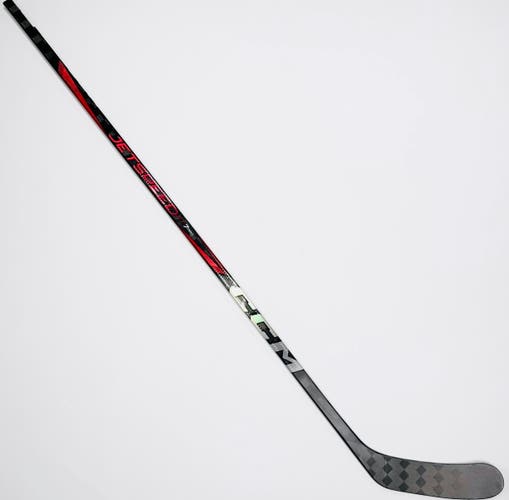 New Custom Red CCM JetSpeed FT7 Pro-LH-80 Flex-P92M- Grip W/ Corner Tactile