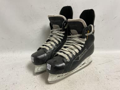 Used Bauer SUPREME 150 Senior Hockey Skate White/Black/Yellow Senior 9.5 11855-S000202090