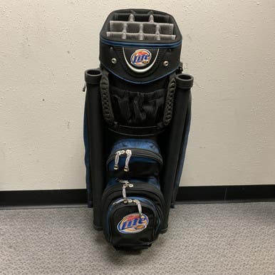 Used Datrek MILLER LITE 14 WAY Mens Cart Bag Navy Blue 11855-S000202055