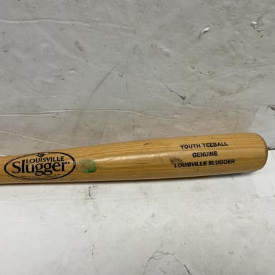 Used Louisville Slugger YOUTH TEEBALL GENUINE BB/SB Wood Bat 26" 11855-S000202036