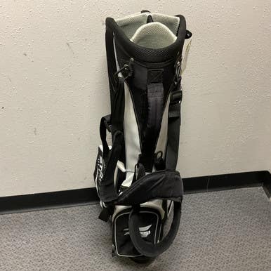 Used Strata ULTIMATE Mens Stand Bag Black And White 11855-S000202027