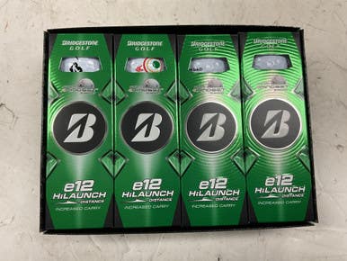 Used Bridgestone E12 HI LAUNCH W/MINDSET 12 Pack - Golf Balls 11855-S000202020