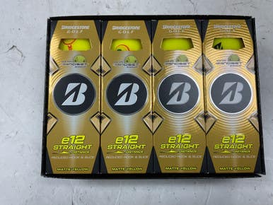 Used Bridgestone E12 W/MINDSET 12 Pack - Golf Balls 11855-S000202017