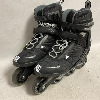 Used Rollerblade ZETRABLADE Senior Rec Fitness Skates Black Senior 10 11855-S000202013
