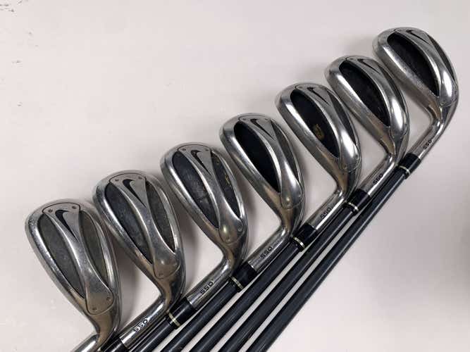 Nike Slingshot OSS Iron Set 4-PW Mitsubishi Rayon iDiamana Stiff RH