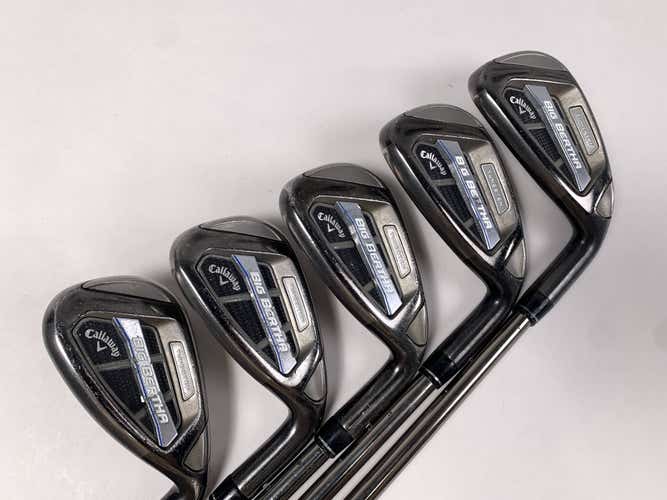 Callaway Big Bertha OS Iron Set 7-PW+SW UST Mamiya Recoil ES 450 F1 Ladies RH