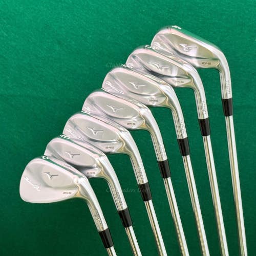 Mizuno Pro 245 Forged 4-PW Iron Set Project X LZ 6.0 120g Steel Stiff
