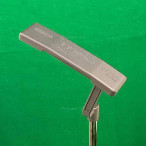 TRU2 Vinci Series CNB2 Surface Milled Insert Black 35" Plumber's Putter w/ HC