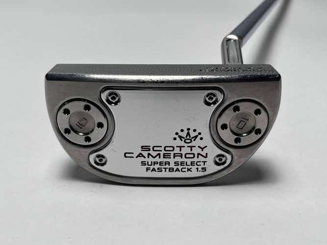 Scotty Cameron Super Select Fastback 1.5 Putter 35" Mens RH