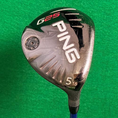 Ping G25 18 Fairway Wood 5 accra rt40 dymatch 2.0 m2 shaft Graphite Seniors