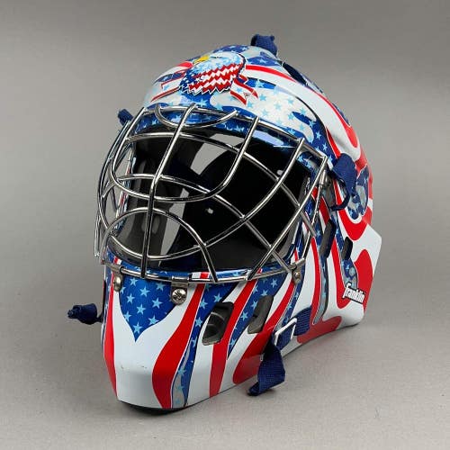 Franklin GFM1000 OSFM Adjustable Senior Hockey Goalie Helmet