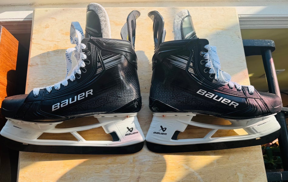 Bauer Vapor Black Hyperlite 2 Pro Stock Skates 9.5 (Used Mint Condition)