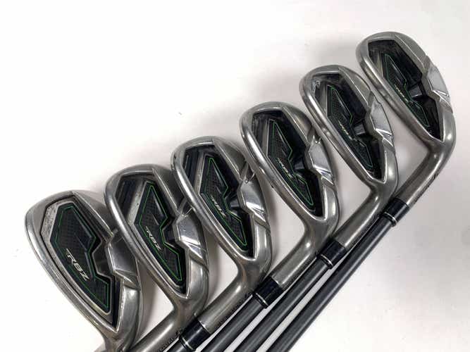TaylorMade RocketBallz Iron Set 6-PW+AW 65g Senior Graphite Mens RH