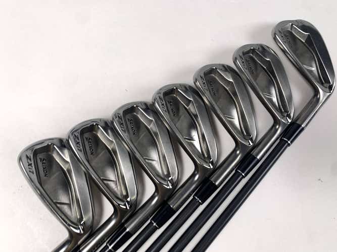 Srixon ZXi7 Black Iron Set 4-PW True Temper DG Mid X100 Extra Stiff Steel RH