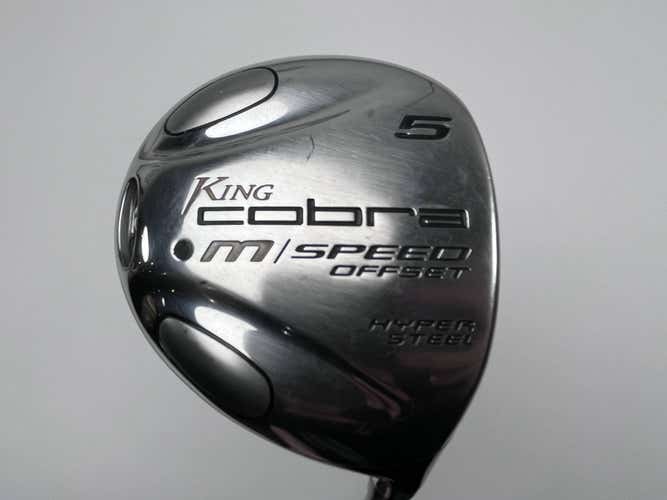 Cobra M Speed Offset 5 Fairway Wood 18* Bassara M Speed Tuned Ladies Womens RH