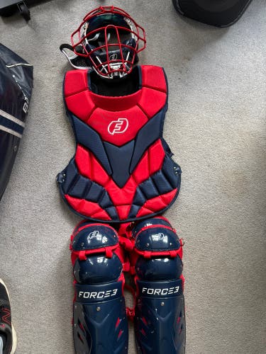 Navy Force 3 Catcher's Set (New)