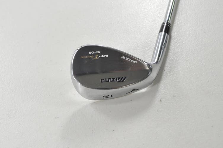 LEFT HANDED Mizuno MP T Series Chrome 51*-06 Wedge DG Wedge Flex Steel # 215672
