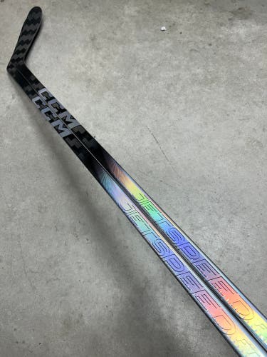 2 PACK - 65 Flex P28 Senior CCM Jetspeed FT8 Pro Right Hand Hockey Stick Pro Stock (New)