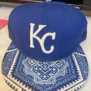 Blue Adult Unisex New Era Hat (Used)