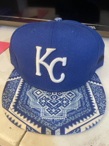 Blue Adult Unisex New Era Hat (Used)