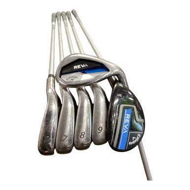 Used Callaway REVA Mens Iron Set RH 7I-PW 11443-S000203282