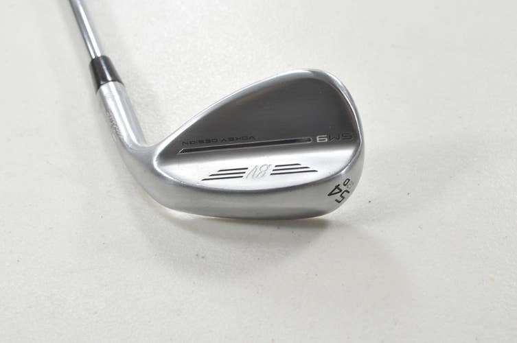 Titleist Vokey SM9 Tour Chrome 54*-12D Wedge Right BV Wedge Flex Steel # 215610