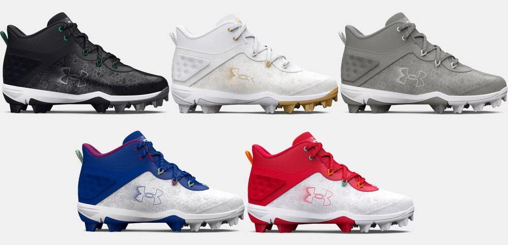 Under Armour Boy's UA Harper 8 Mid RM Youth Baseball/Softball