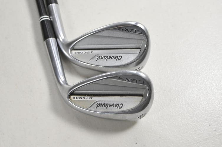 Cleveland CBX 4 Zipcore 52*, 56* Wedge Set RH 80g Wedge Flex Graphite # 215688