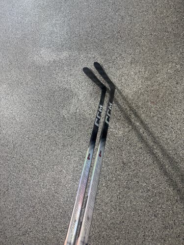TWO PACK Senior CCM Ribcor Trigger 10 Pro Left Hand Hockey Stick P90 75 Flex Pro Stock (Used)