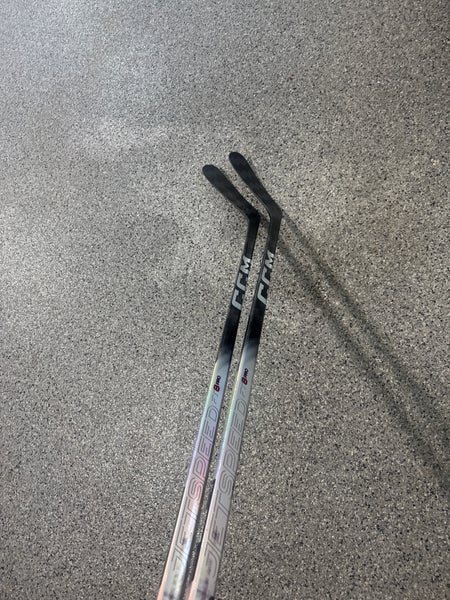 SOLD !TWO PACK Senior CCM Ribcor Trigger 10 Pro Left Hand Hockey Stick P90 75 Flex Pro Stock (Used)