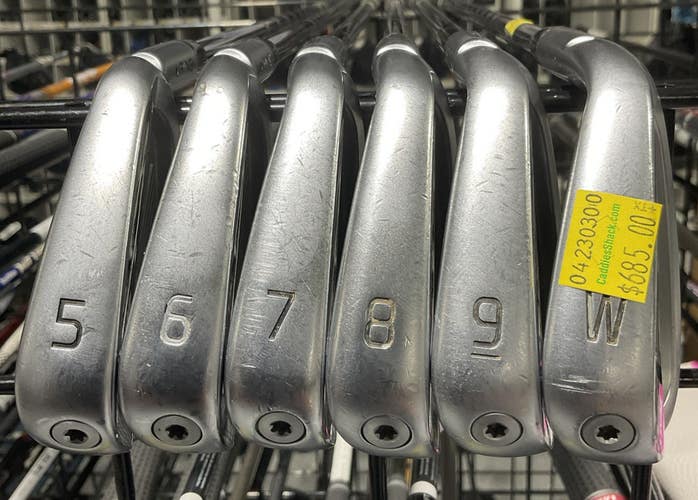 Ping BLUEPRINT S Blue Dot 5-P Irons Set KBS TOUR 130 Extra Stiff Flex Steel USED
