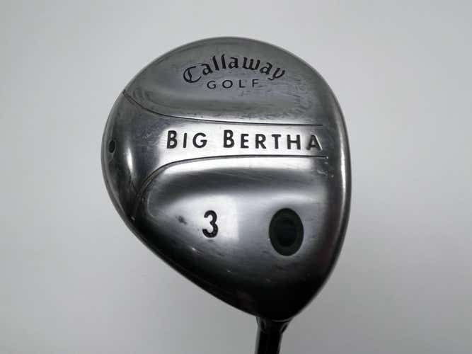 Callaway Big Bertha 2004 3 Fairway Wood 15* Big Bertha Gems 55 Ladies RH